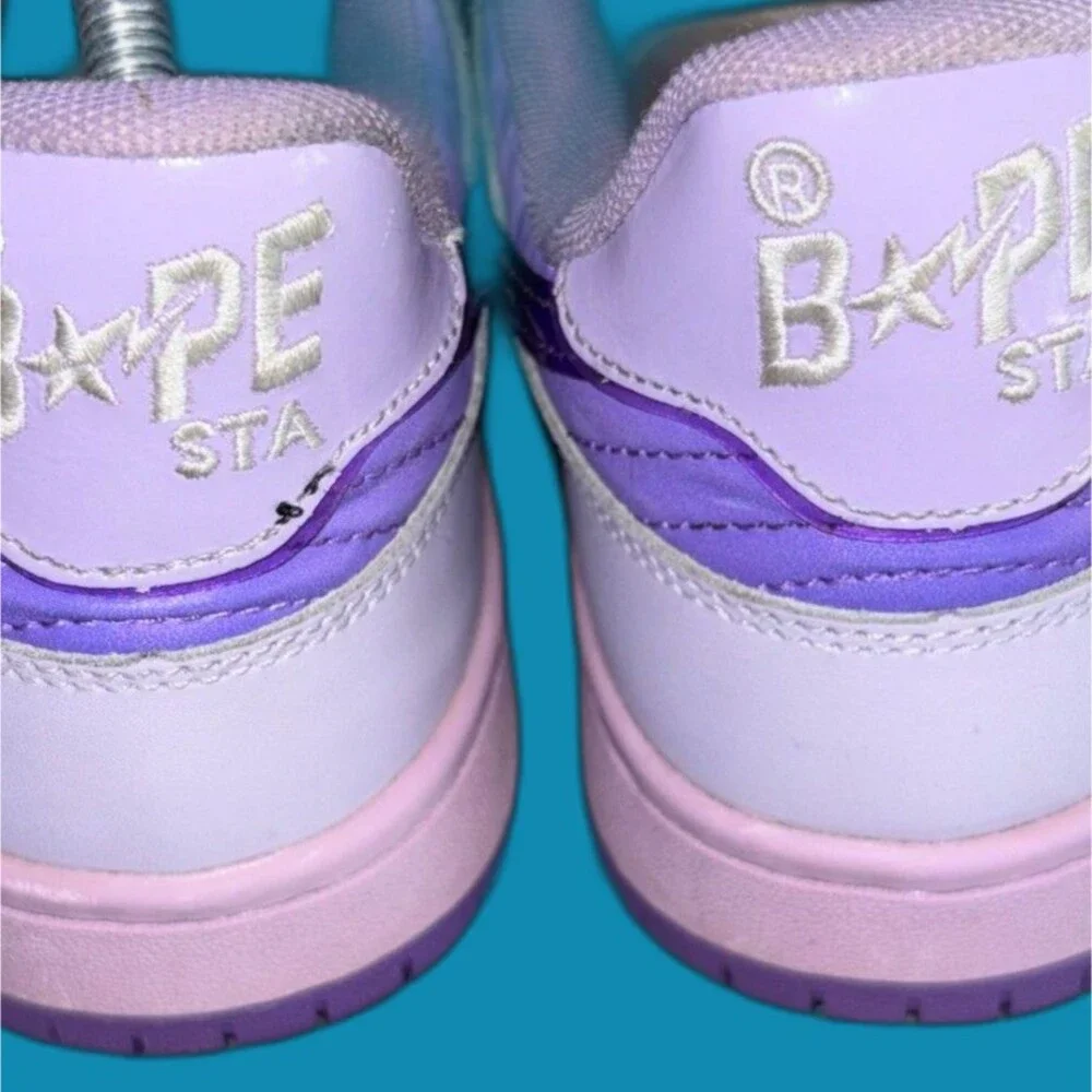 A Bathing Ape BAPE Sk8 Sta M1 ‘Purple’ Size 11 No Box